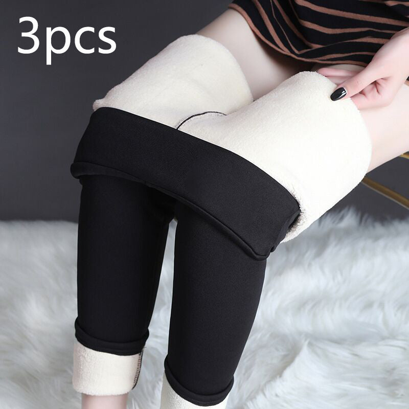 High waist thermal leggings (lined) 