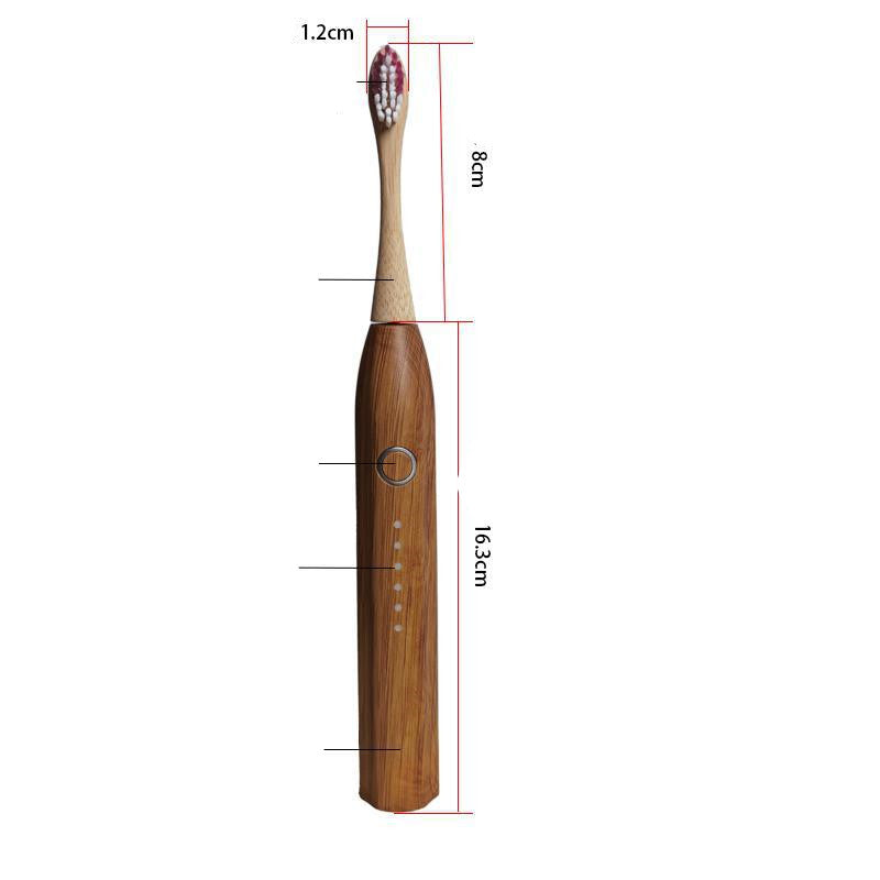 Electric bamboo toothbrush