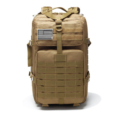 Tactical backpack with Molle system and Velcro attachment