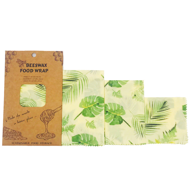 Sustainable beeswax cloths (3 pieces) 