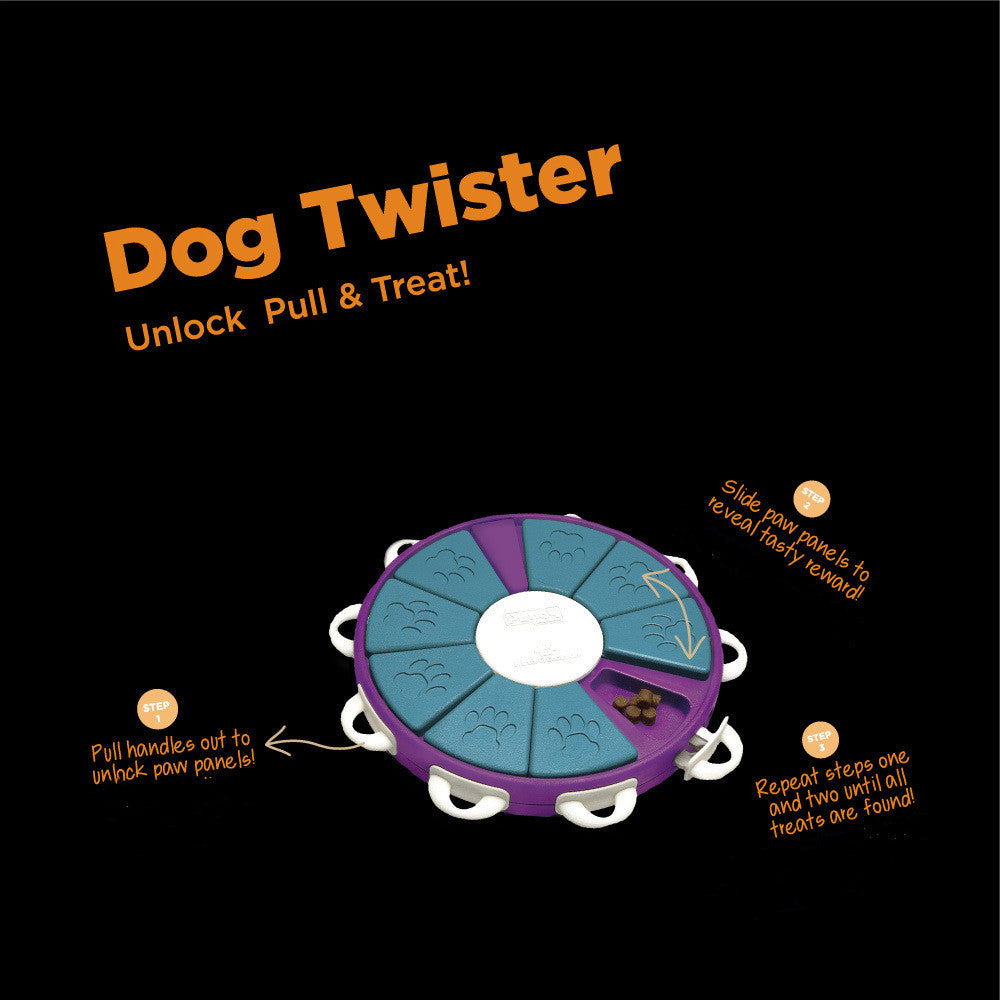 Dog Twister (interactive dog toy)