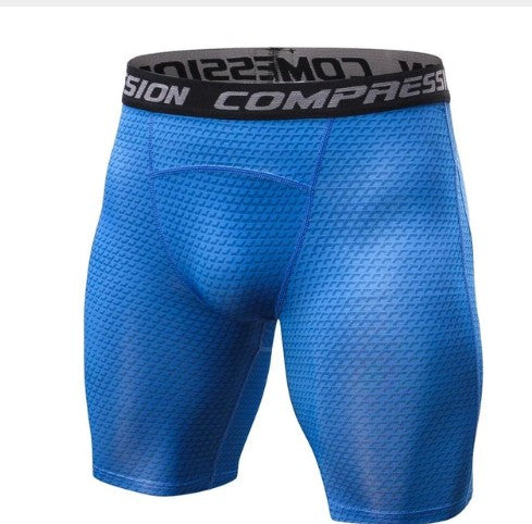 Men's breathable and quick-drying compression shorts