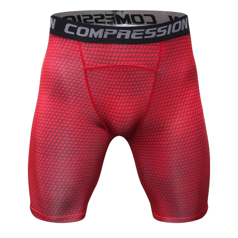 Men's breathable and quick-drying compression shorts