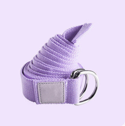 Yoga strap made of 100% cotton 