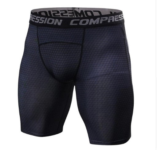 Men's breathable and quick-drying compression shorts