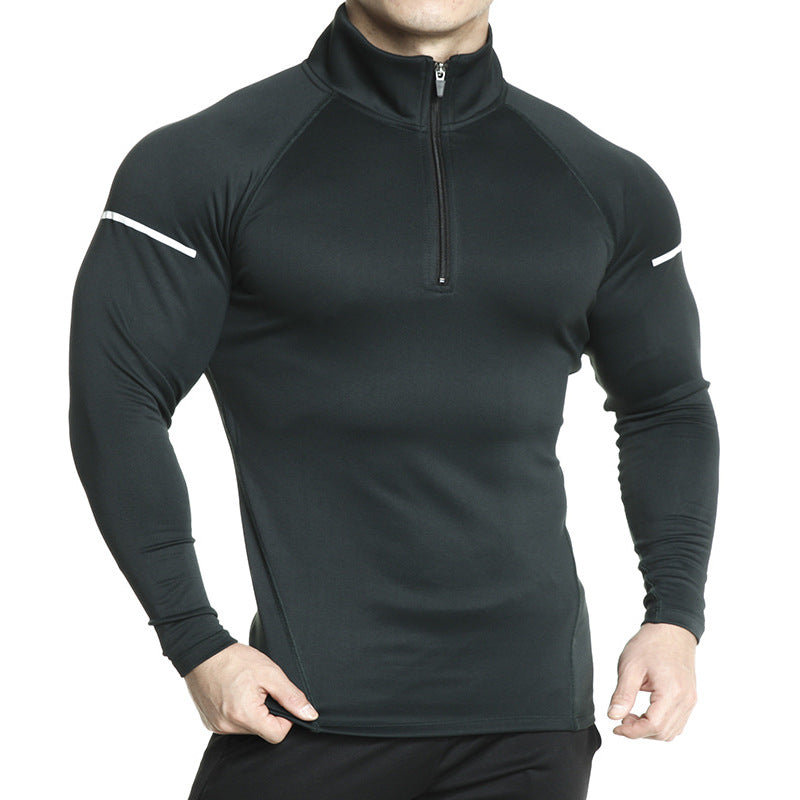 Men's long sleeve hooded or zipper shirt