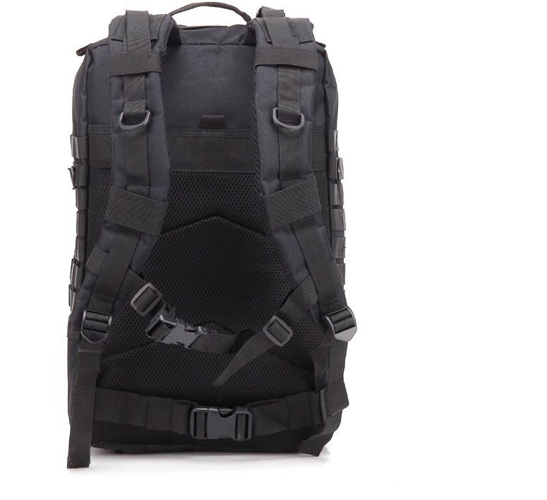 Tactical backpack with Molle system and Velcro attachment