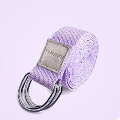 Yoga strap made of 100% cotton 