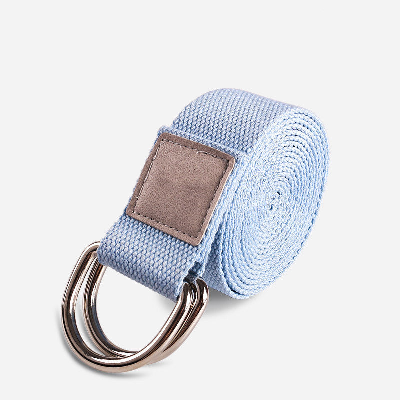 Yoga strap made of 100% cotton 