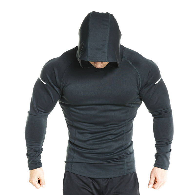 Men's long sleeve hooded or zipper shirt