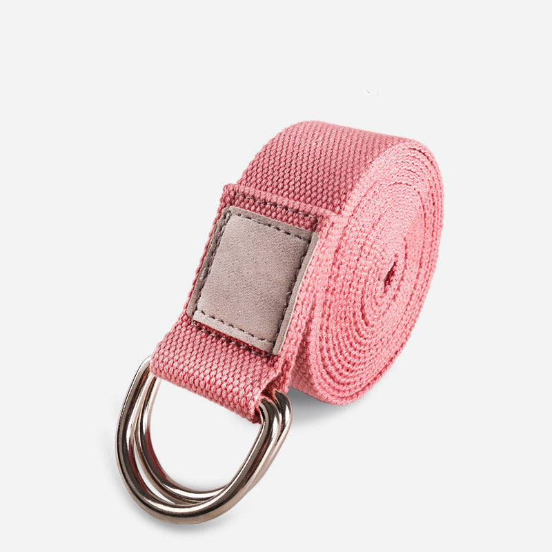 Yoga strap made of 100% cotton 