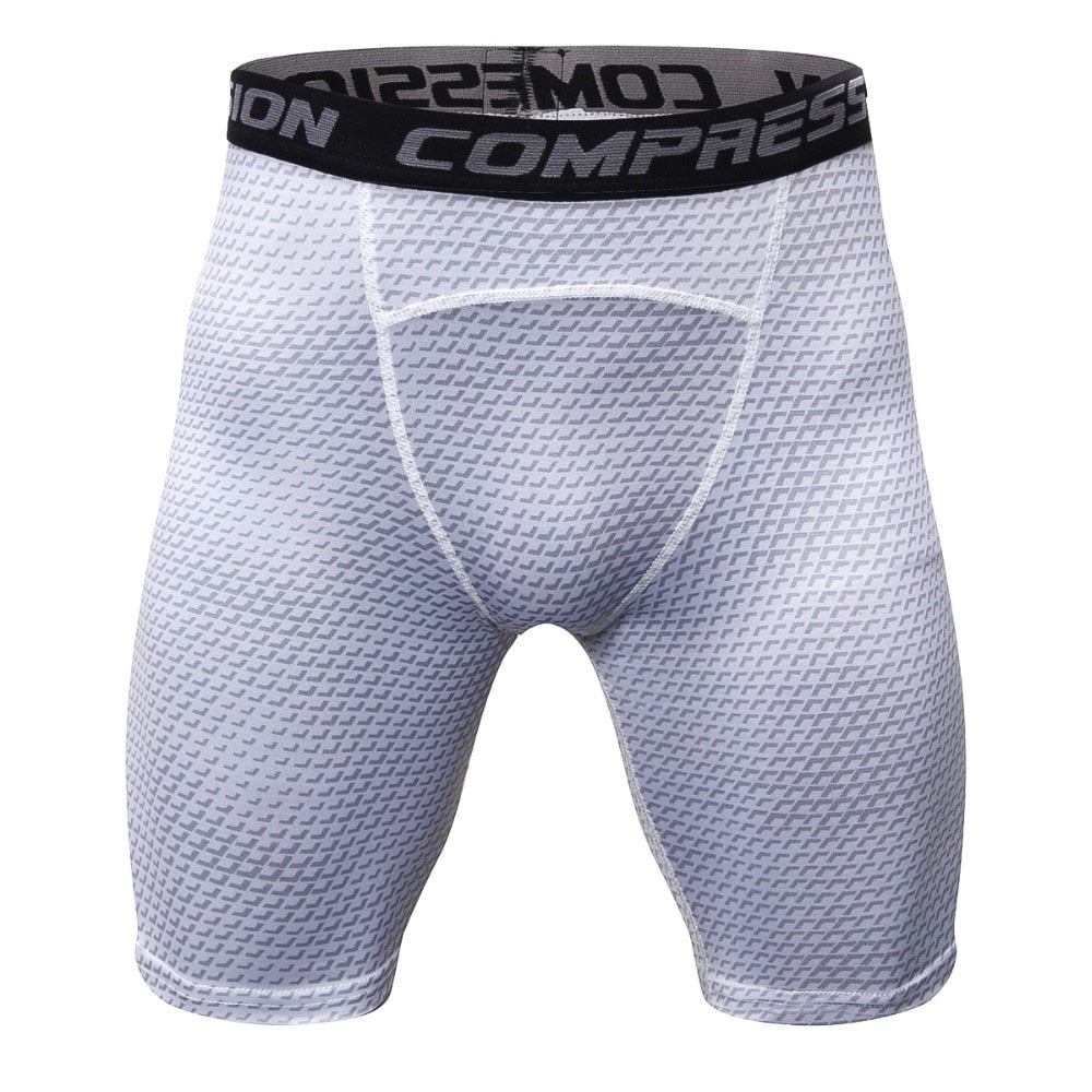 Men's breathable and quick-drying compression shorts