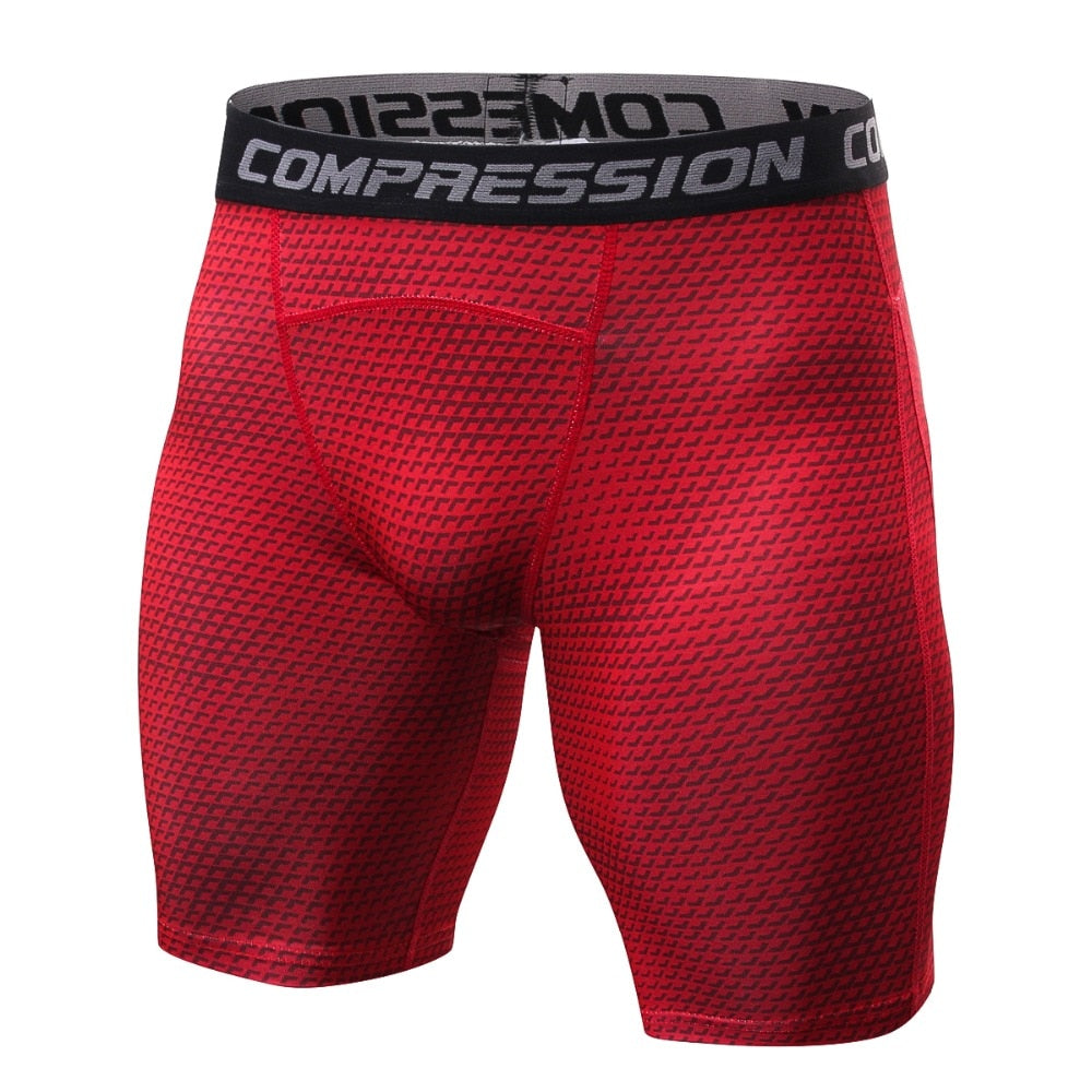 Men's breathable and quick-drying compression shorts