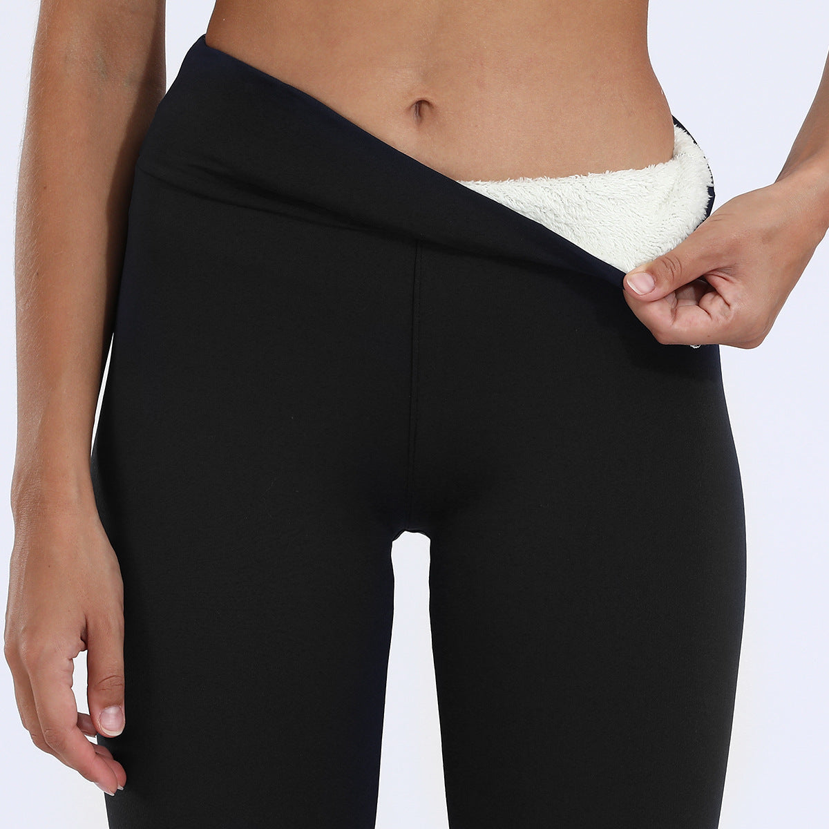 High waist thermal leggings (lined) 