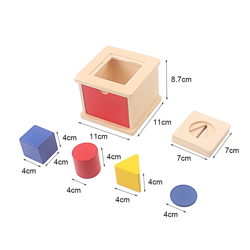 Montessori-Box mit austauschbarem Deckel