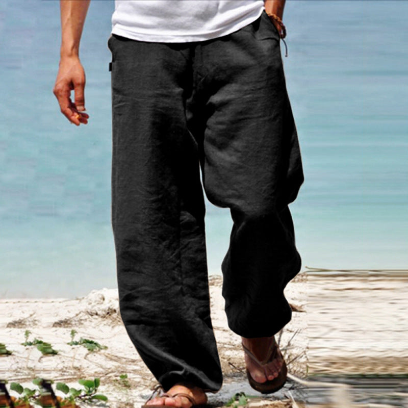 Men's vintage linen pants