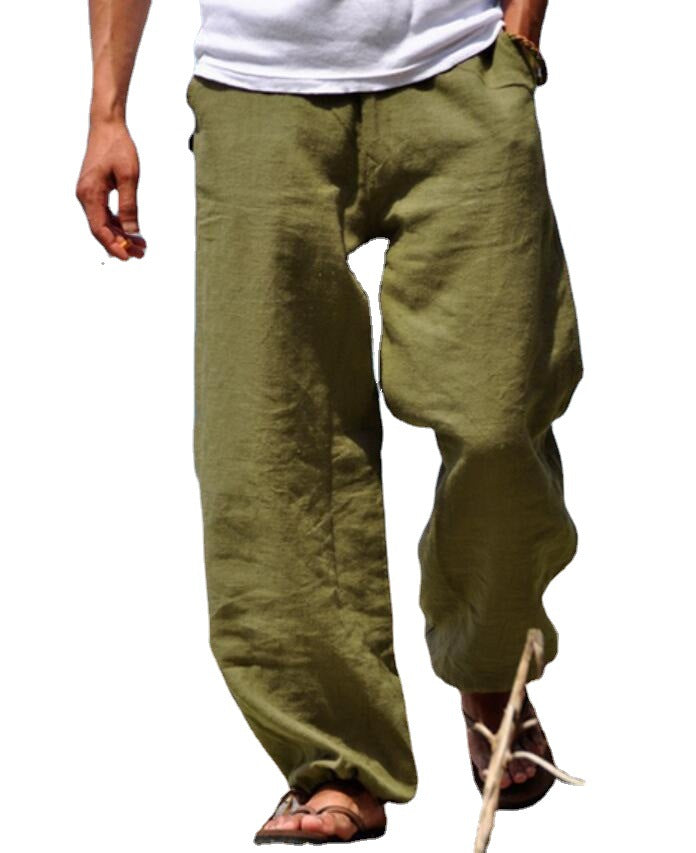 Men's vintage linen pants