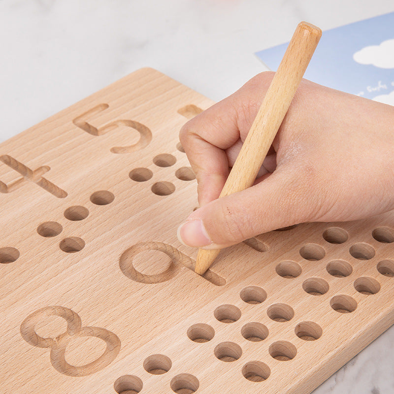 Montessori logarithm board 