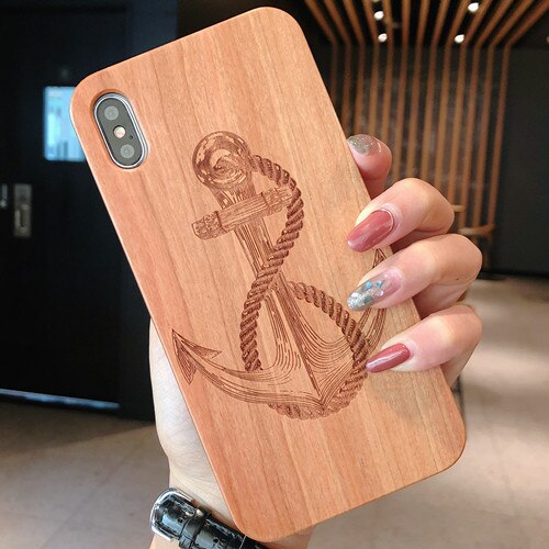 iPhone wood phone case