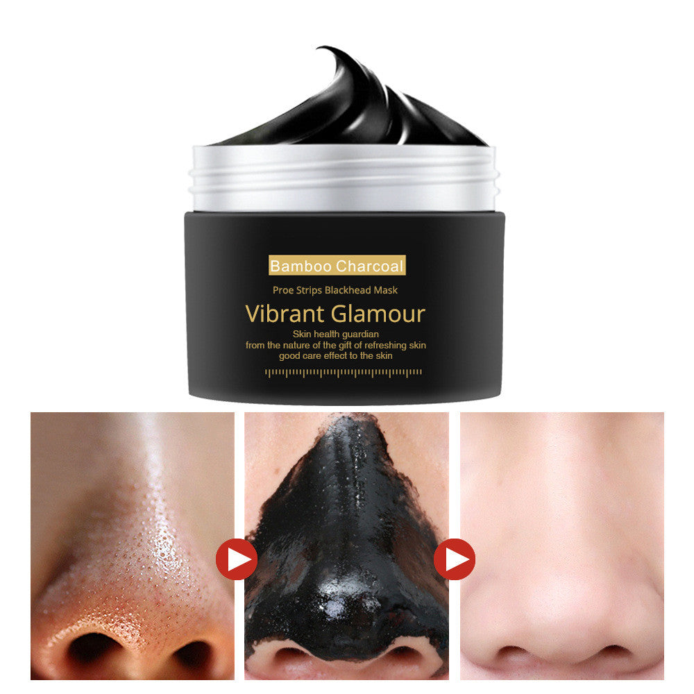 Bamboo Charcoal Peel Off Mask (deep cleansing, against impure skin, acne, oily skin &amp; blackheads)