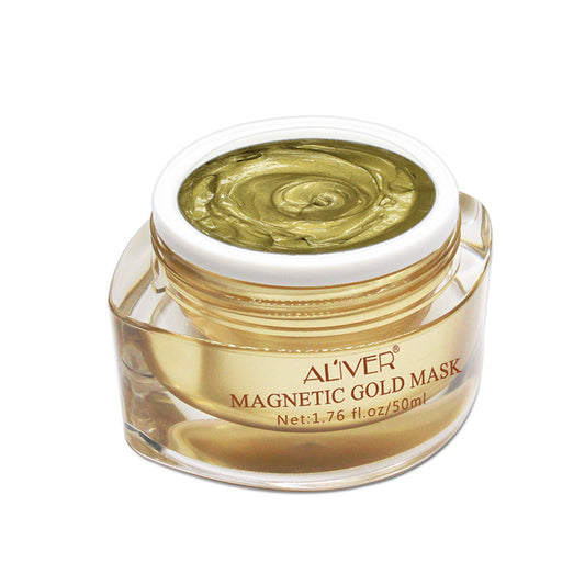 Magnetic Gold Mask (Mineral-Rich Face Mask, Clears Pores, Removes Blemishes, Iron-Based Skin Revitalizing Anti-Aging Mask for Men and Women)