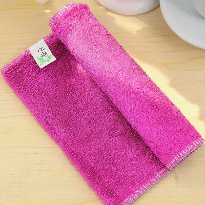 Bamboo fiber tea towel