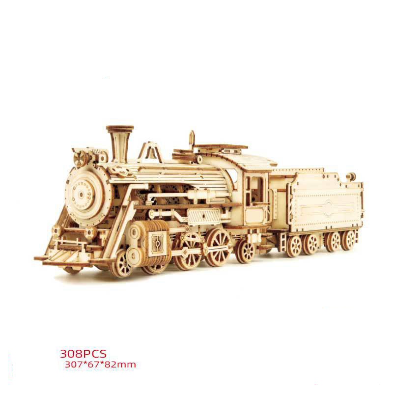 Dampf Express, 3D Holz Puzzle