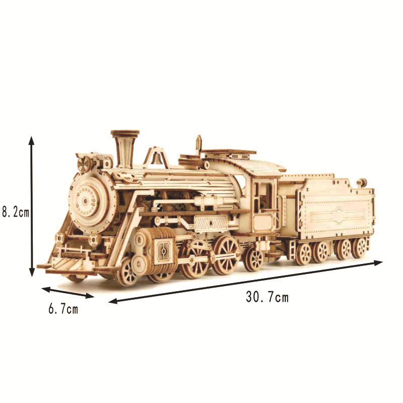 Dampf Express, 3D Holz Puzzle