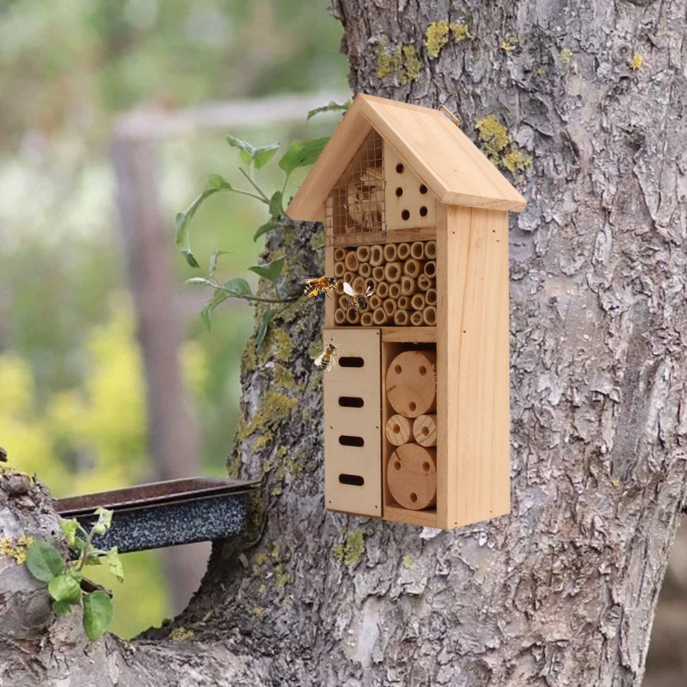 Insektenhaus aus Massivholz