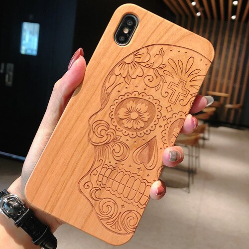 iPhone wood phone case