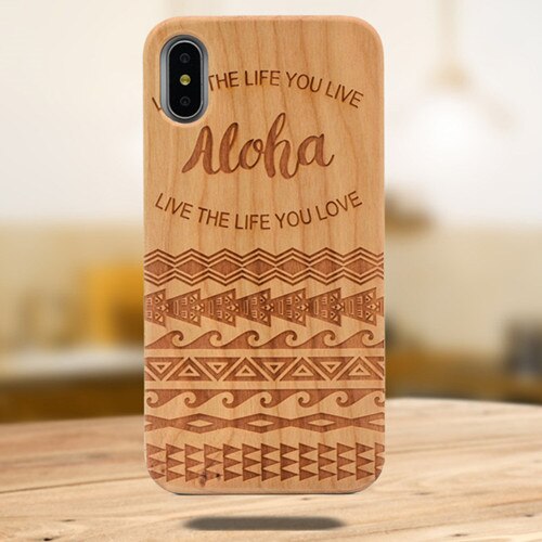 iPhone wood phone case