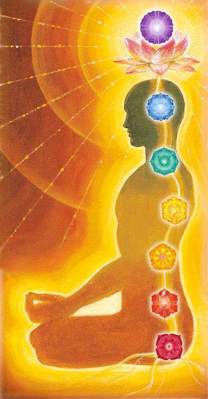 7 Chakra Natur-Energie-Steine