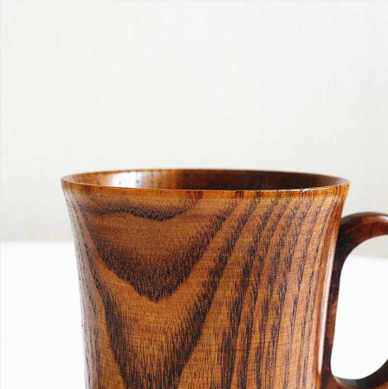 Cup made from natural jujube wood (sustainable) 