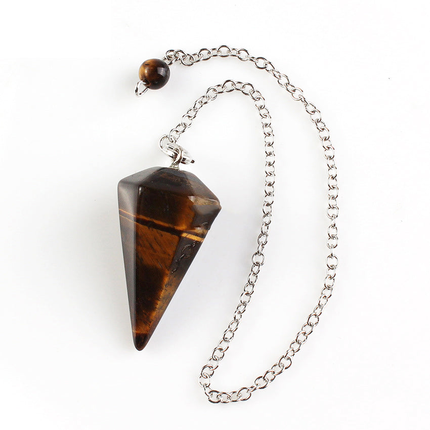 Hexagonal, crystal energy pendulum