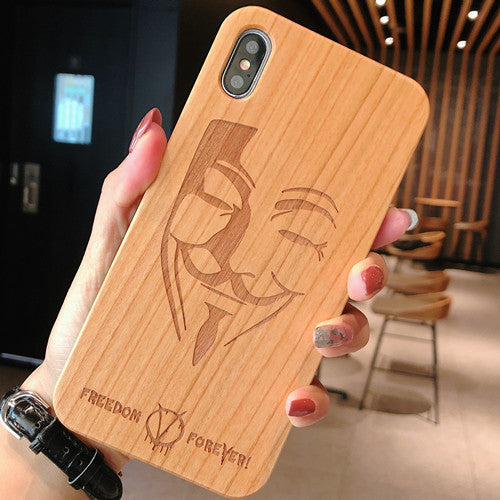 iPhone wood phone case