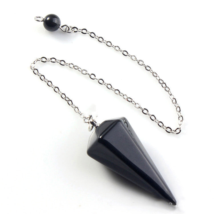 Hexagonal, crystal energy pendulum