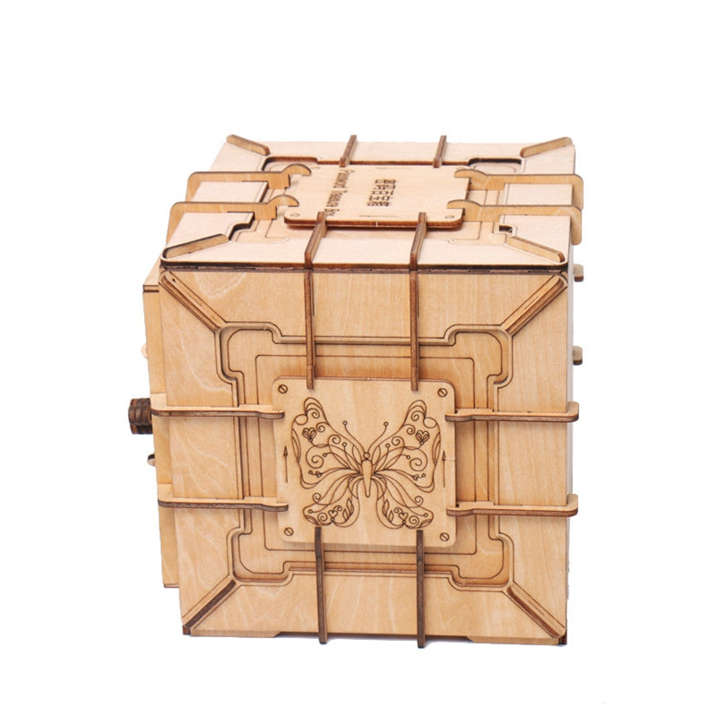 3D Holz Puzzle, Tresor/Safe