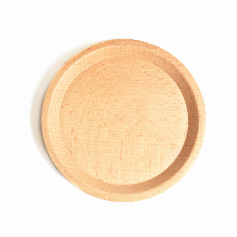 Coffee cup/saucer/spoon made from sustainable beech