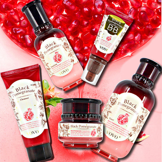 Pomegranate face and skin care line